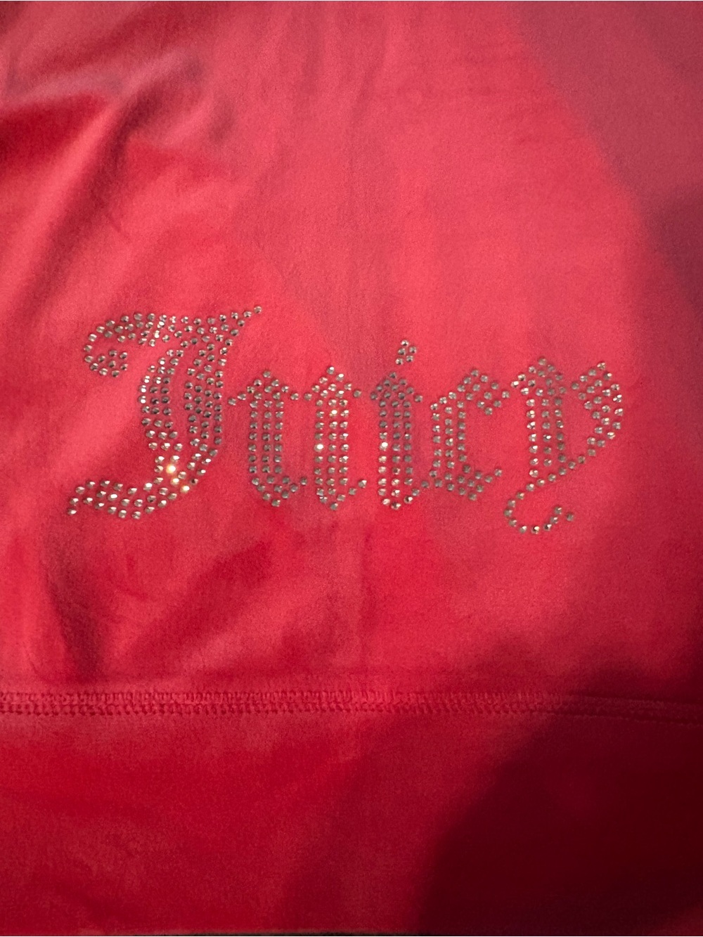 Juicy Couture Hot Pink Tracksuit with Rhinestones - Picture 2 of 7